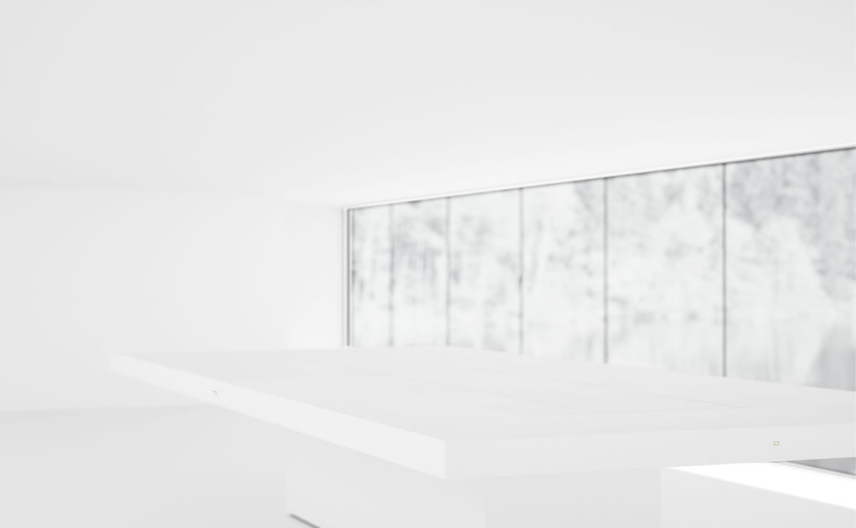 DESIGN KONFERENZTISCH II V modern Weisse KonferenztischanlageLuxus puristisches Interior Design RECHTECK