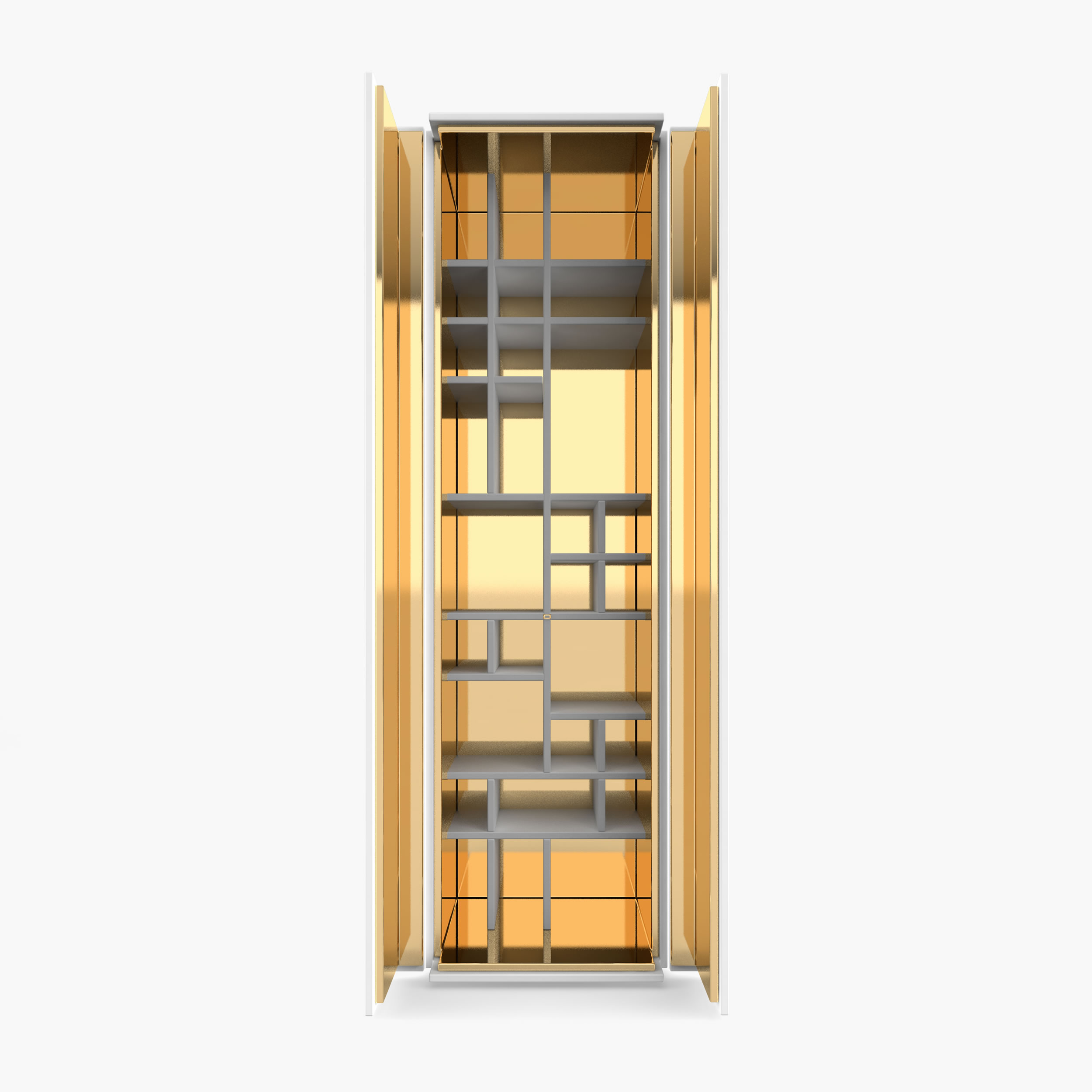 Schrank Regal Innenabteil weiss archidaily Esszimmer minimalist Schraenke FS 158 FELIX SCHWAKE