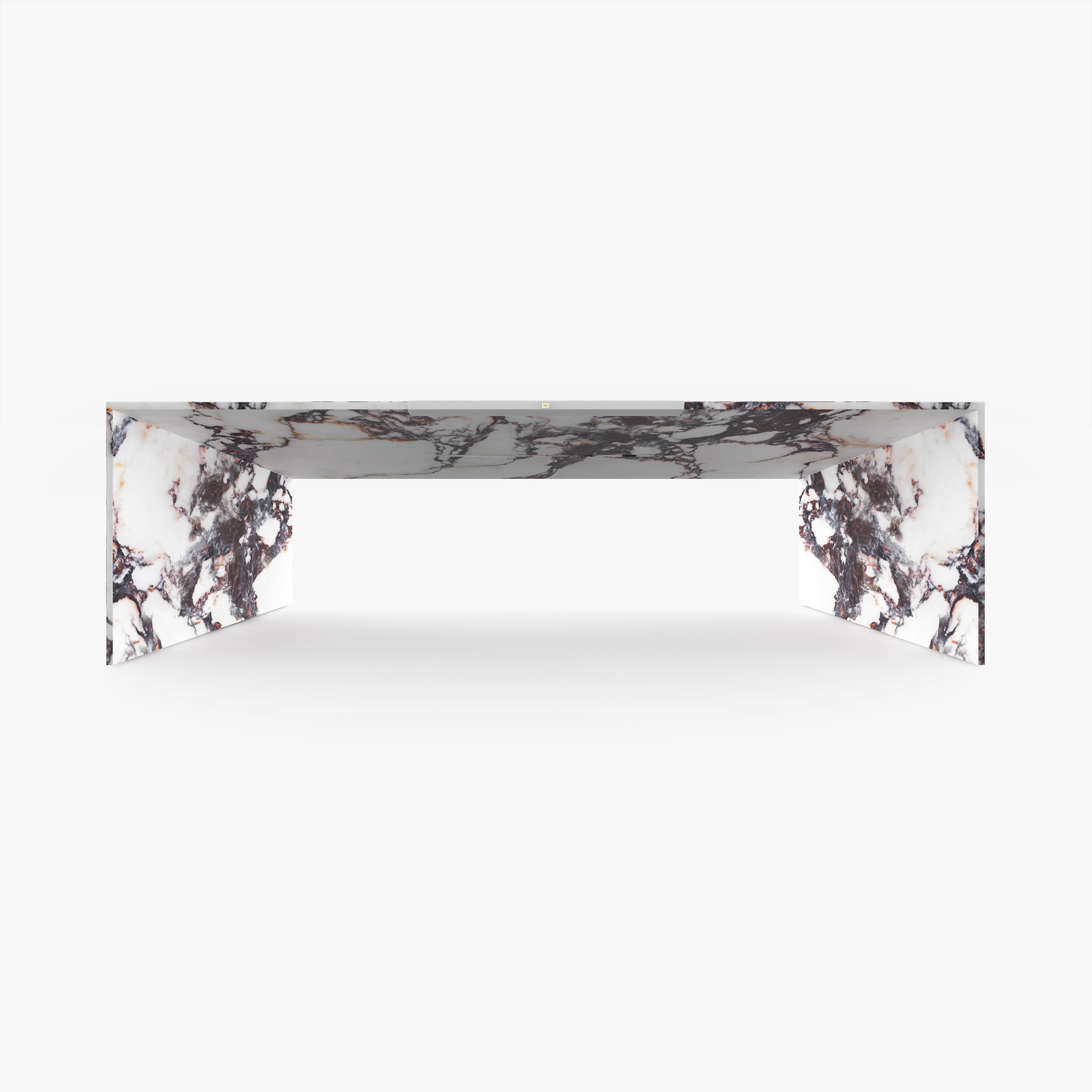 Schreibtisch Minimalism Furniture Design Marmor Rot Weiss Felix Schwake 20 418 RECHTECK