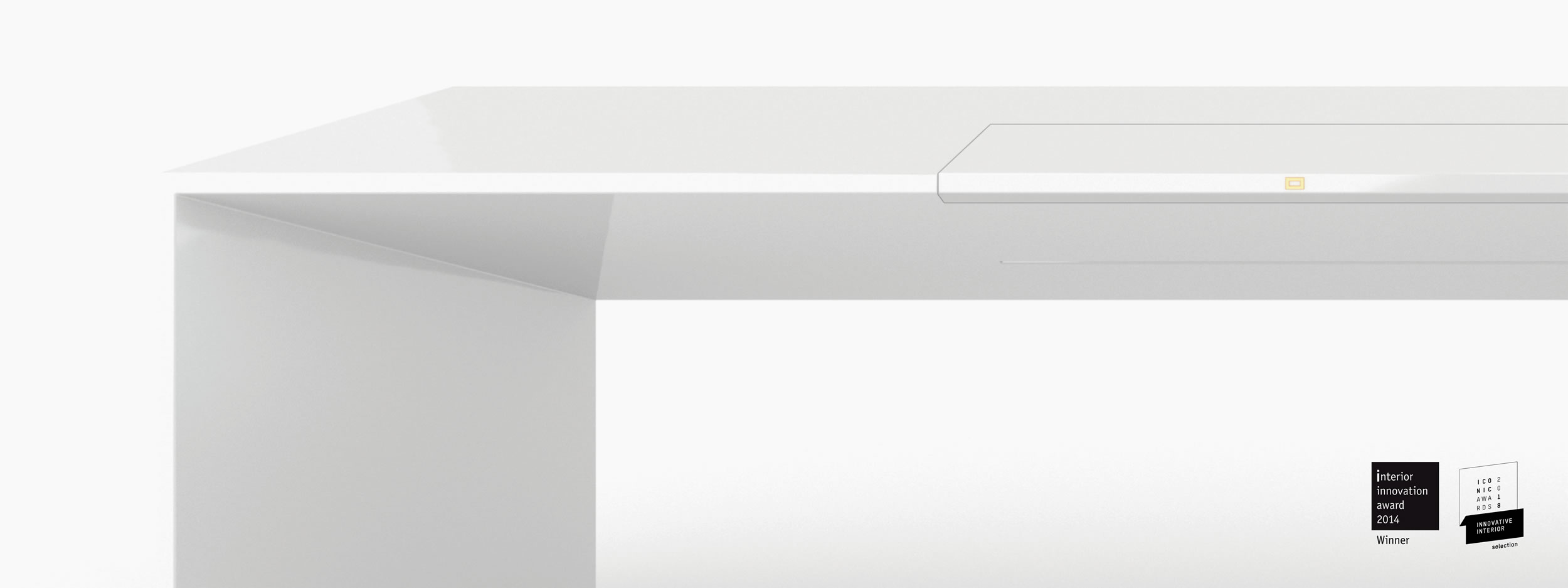 Schreibtisch rechteckig weiss interiorstyle Chefzimmer object design Schreibtische FS 87 FELIX SCHWAKE RECHTECK