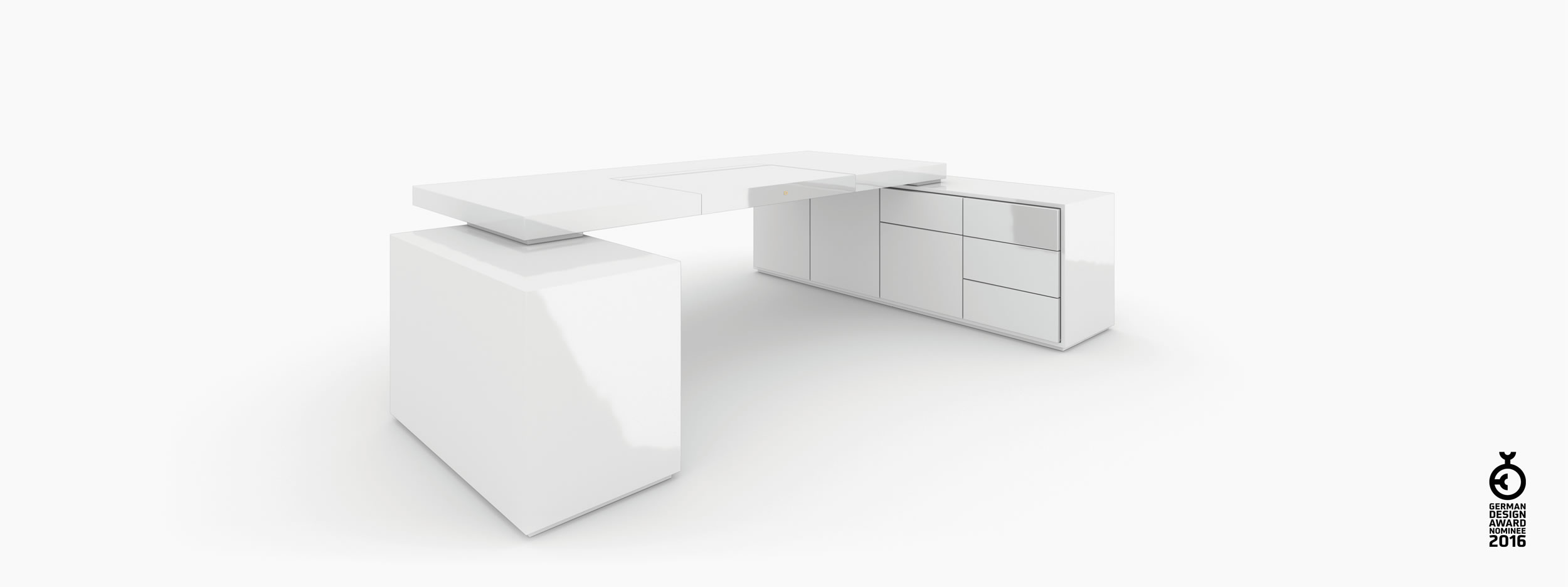 Schreibtisch scheiben und quader weiss home decor Chefzimmer simple design Schreibtische FS 95 FELIX SCHWAKE RECHTECK