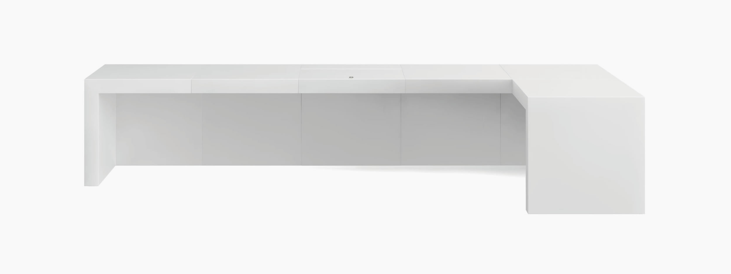 Schreibtisch wuerfel weiss moderndesign Chefzimmer interior boom Schreibtische FS 92 FELIX SCHWAKE RECHTECK