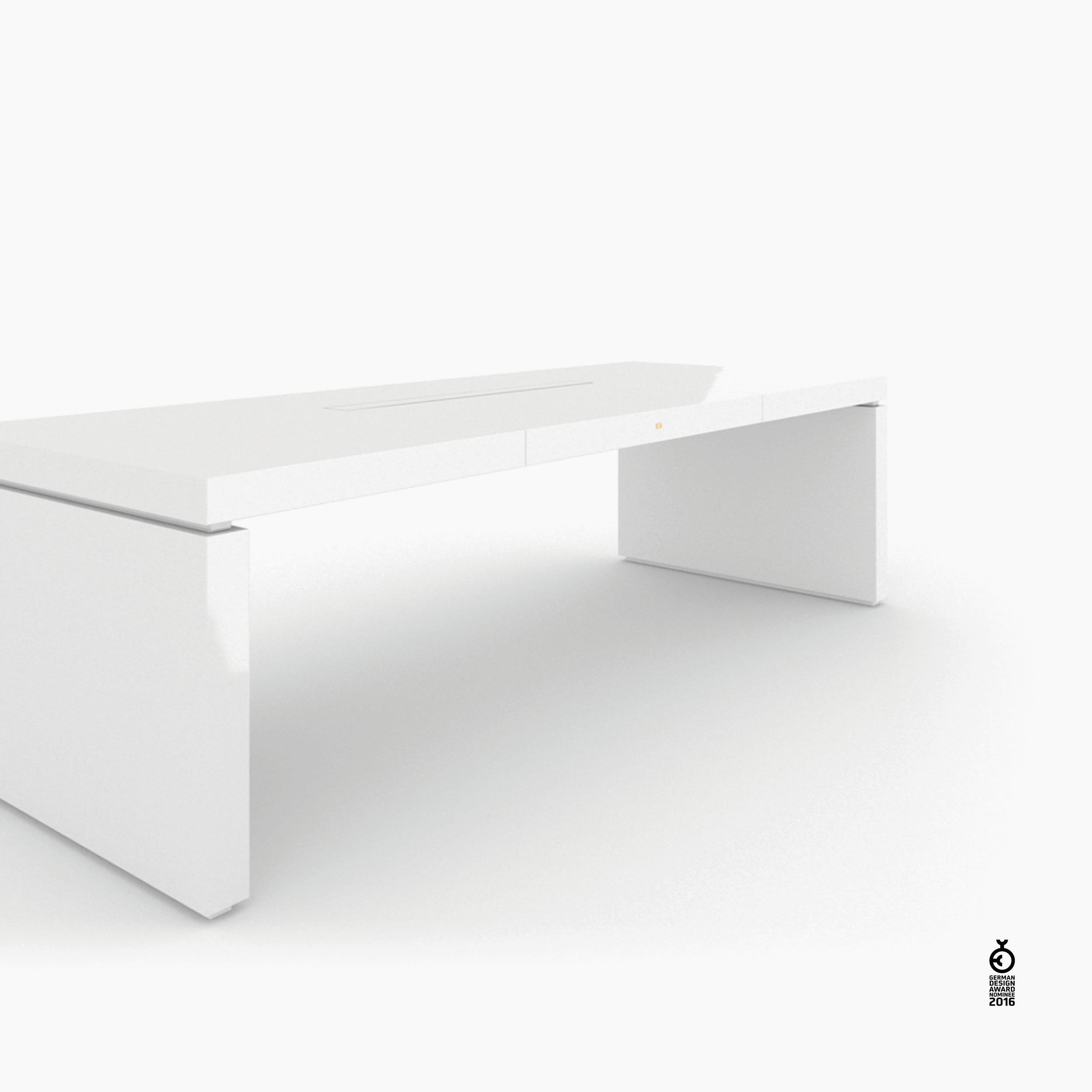 Schreibtischig weiss contemporarydesign Chefzimmer interior ispiration Schreibtische FS 97 FELIX SCHWAKE
