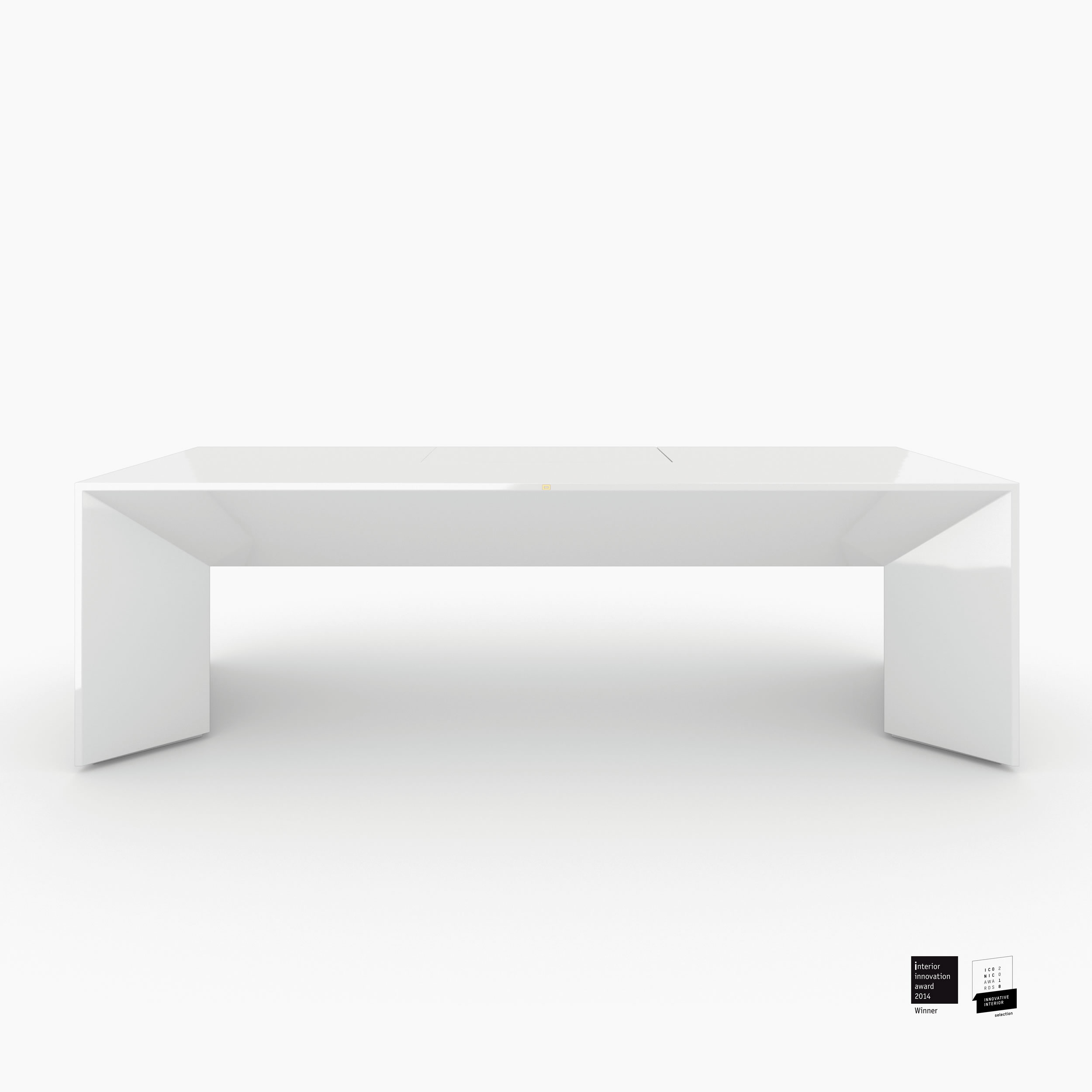 Schreibtischig weiss functional art Chefzimmer minimalist furniture Schreibtische FS 89 FELIX SCHWAKE