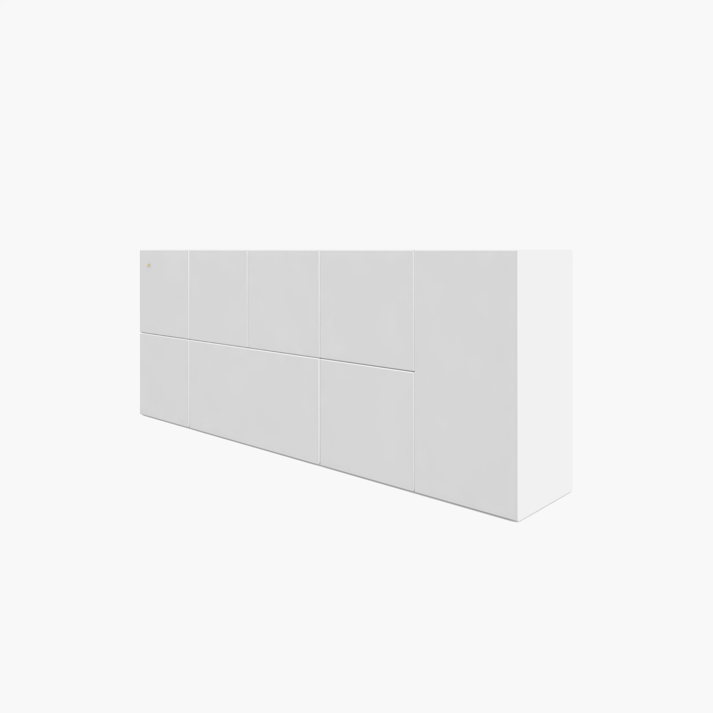 Sideboard aus Kuben weiss residentialdesign Wohnzimmer collectors Konsolen  Sideboards FS 21 a FELIX SCHWAKE