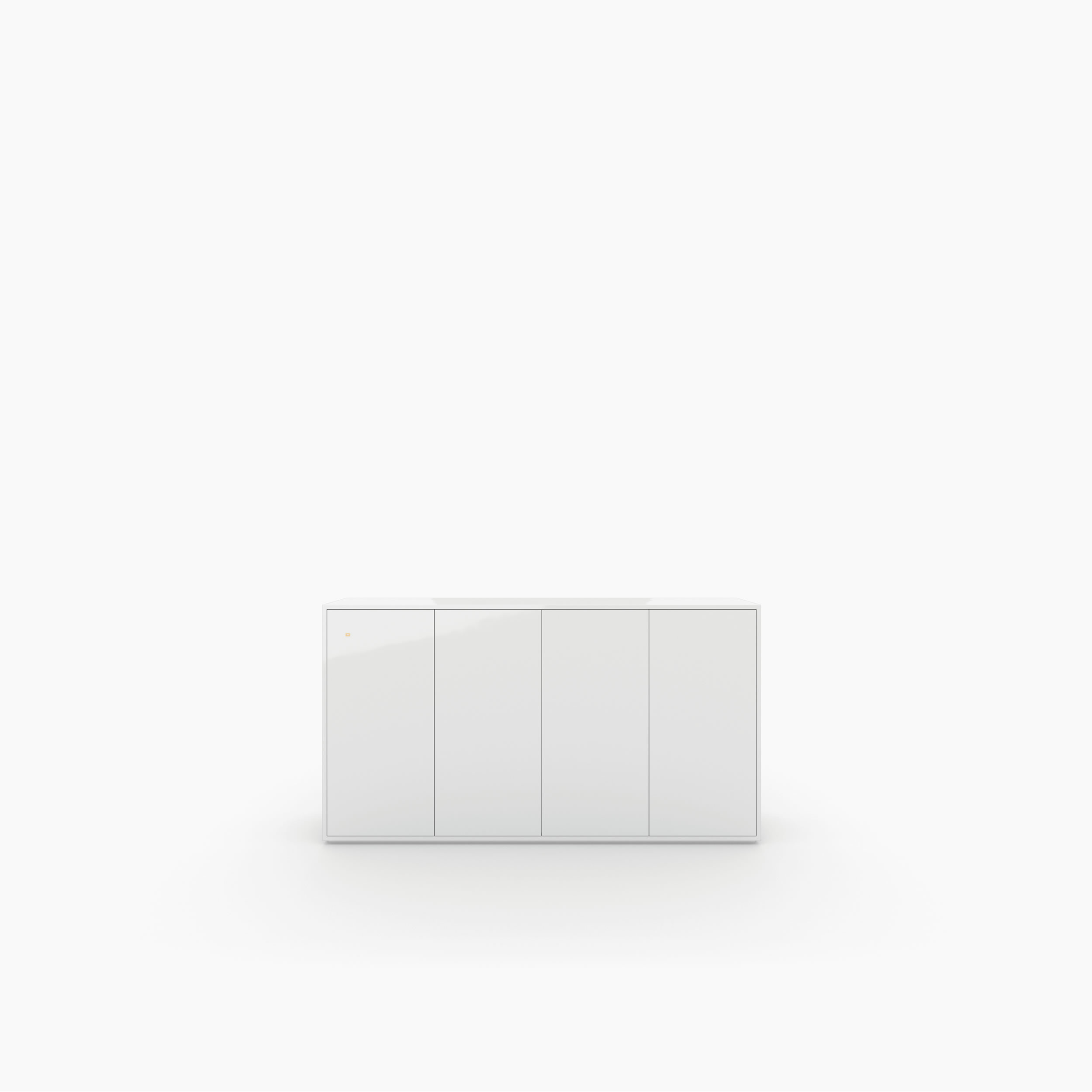 Sideboard quader weiss all white Buero art furniture Sideboards FS 64 FELIX SCHWAKE