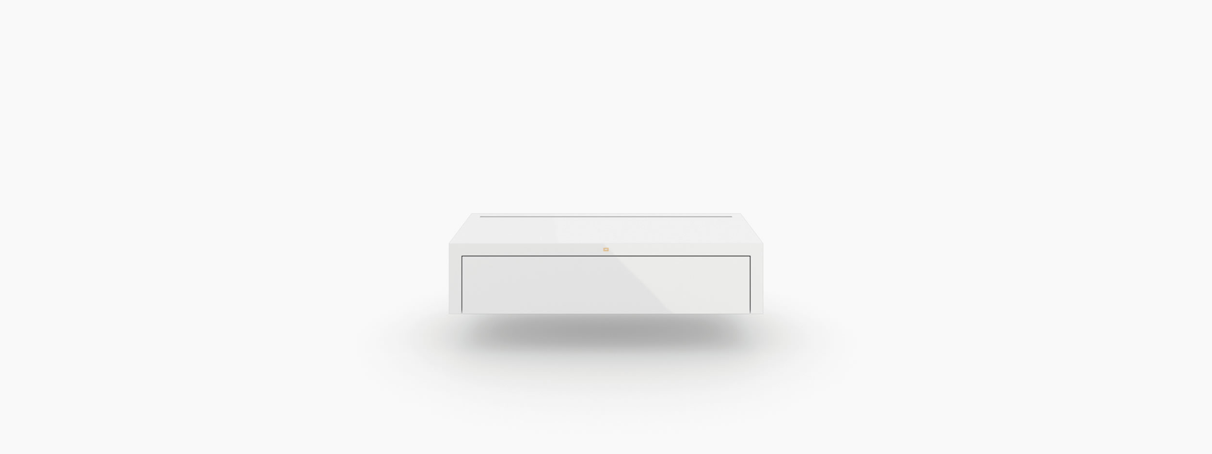 Sideboard quader weiss functional art Buero minimalist furniture Sideboards FS 51 FELIX SCHWAKE RECHTECK