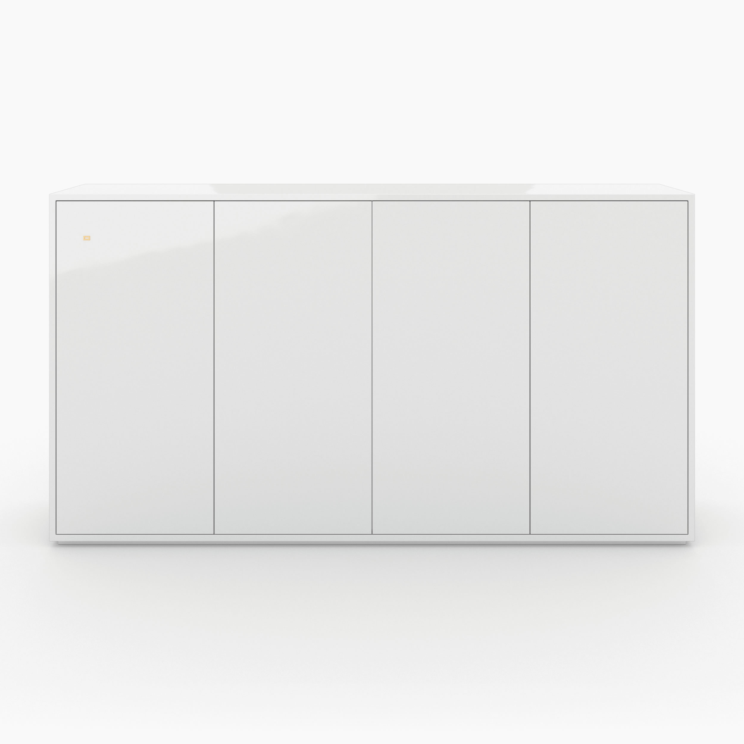 Sideboard quader weiss white spaces Buero collectible design Sideboards FS 64 FELIX SCHWAKE