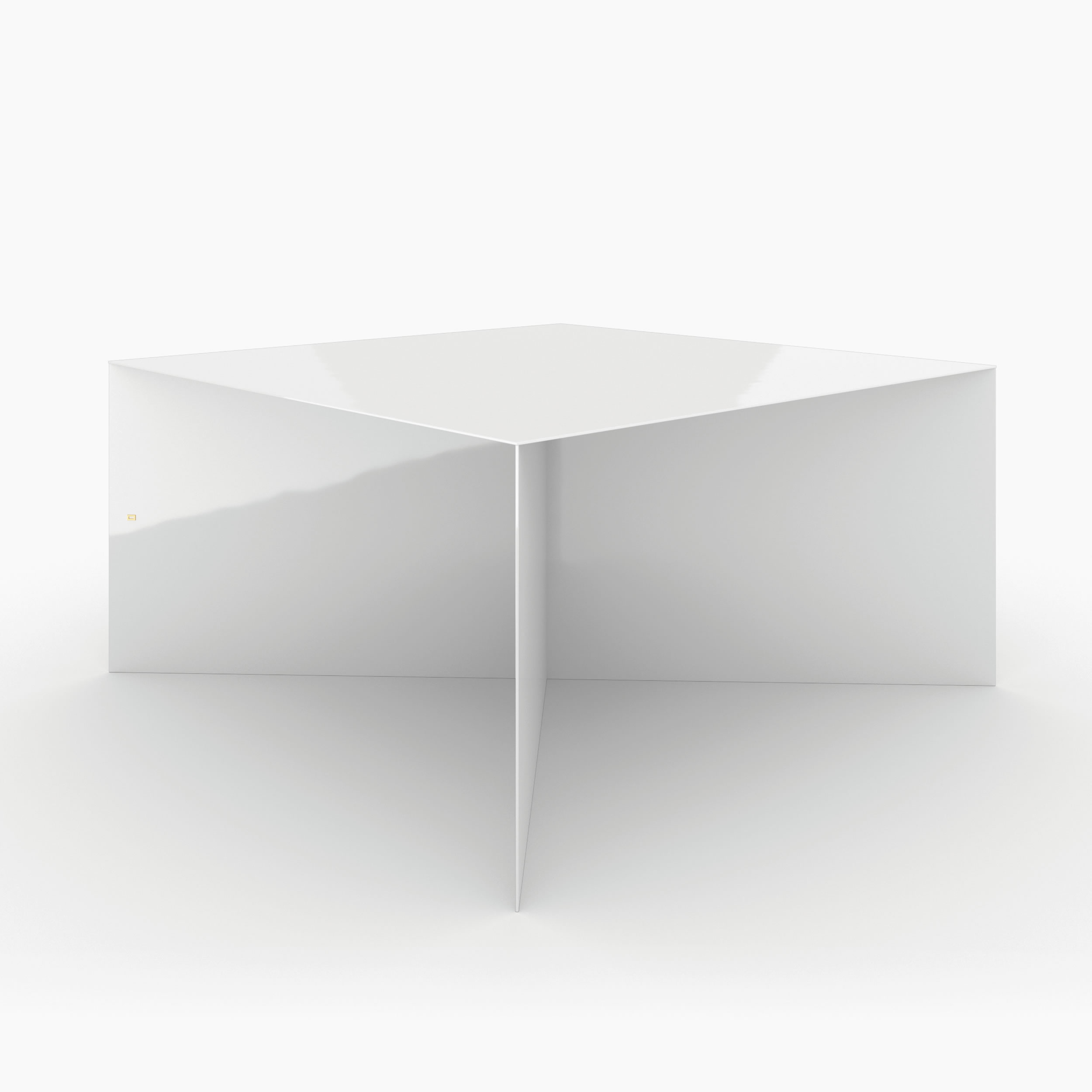 Tisch scheibenfuss weiss artanddesign Buero Elle Decor Tische FS 86 FELIX SCHWAKE