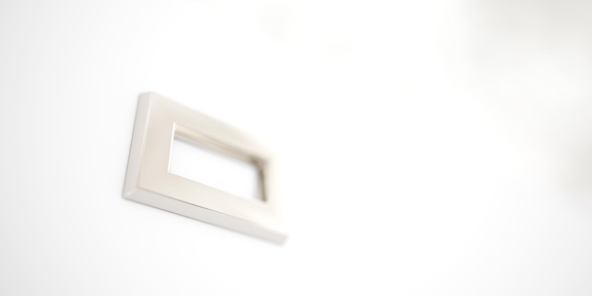 schwebender rahmen design bett fs9 weiss hochglanz minimalistisch